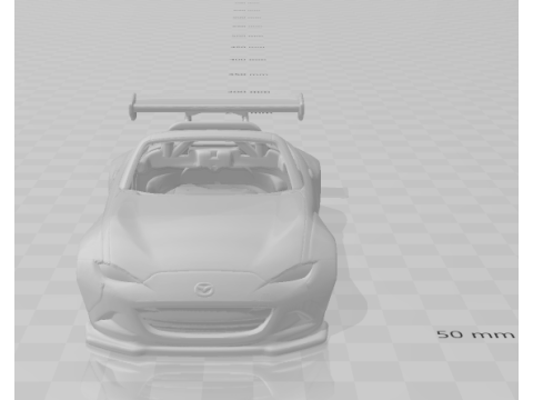 Mazda mx5 miata Model Cetak 3D