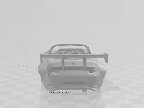 Mazda mx5 miata Model Cetak 3D