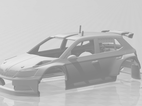 Nissan tiida Model Cetak 3D