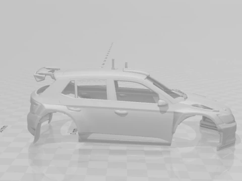 Nissan tiida 3D Print Model