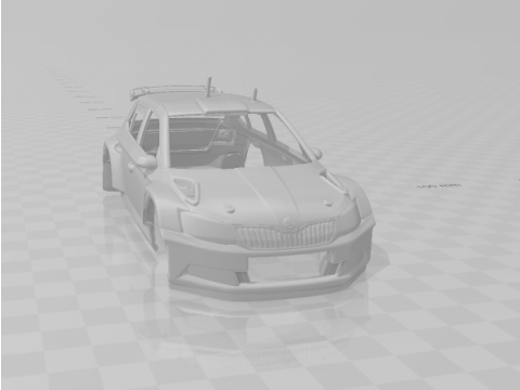Nissan tiida 3D Принт Модель
