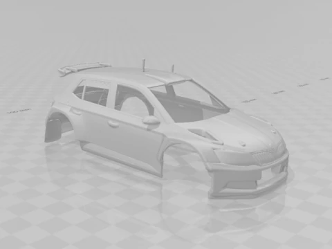 Nissan tiida 3D Print Model