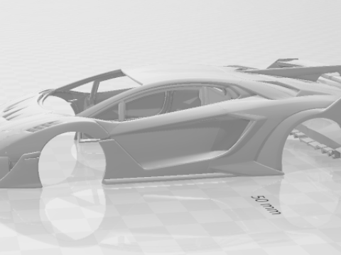 Aventador lb Modèles 3D en vedette