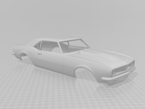 Camaro 68 custom 3D प्रिंट मॉडल