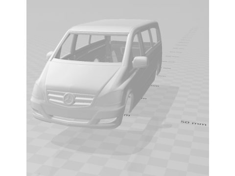 Mercedes benz viano long 3D Druckmodell