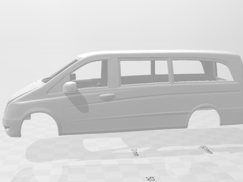Mercedes benz viano long 3D Druckmodell