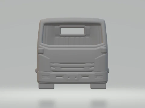 Isuzu cabin 3D Print Model