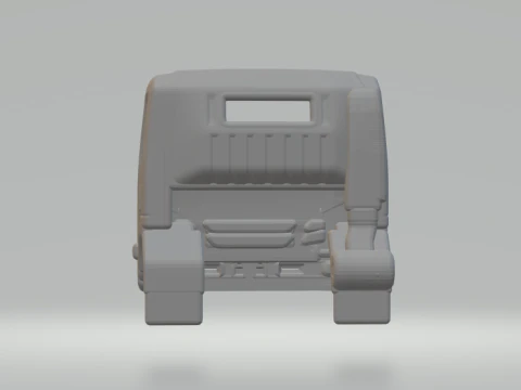 Isuzu cabin 3D Print Model