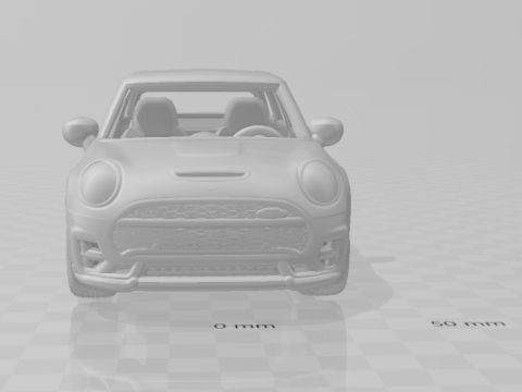 Mini Countryman 3Dプリントモデル