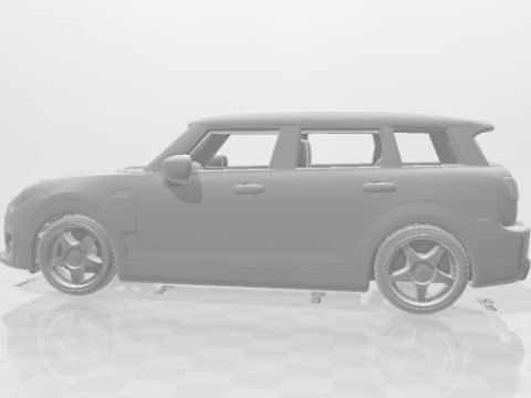 Mini Countryman 3Dプリントモデル