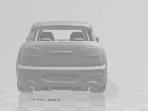 Mini Countryman 3D Print Model