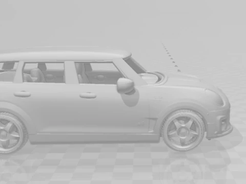 Mini Countryman 3D Print Model