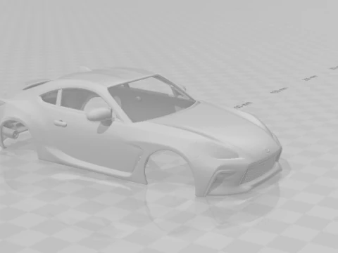 Toyota gr86 3D Print Model