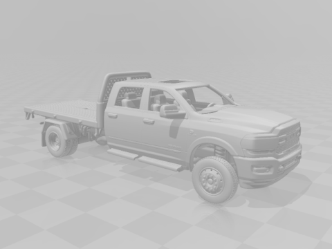Ram 3500 crew cab Modelo de impresión 3D