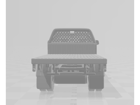 Ram 3500 crew cab Modelo de impresión 3D