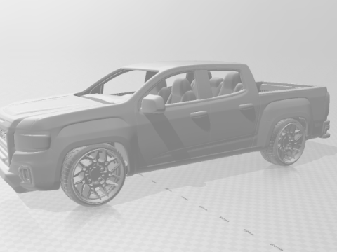 Gmc canyon 3D Print Model