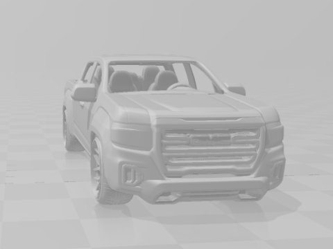 Gmc canyon 3D Принт Модель