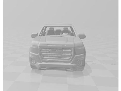 Gmc canyon 3D Принт Модель