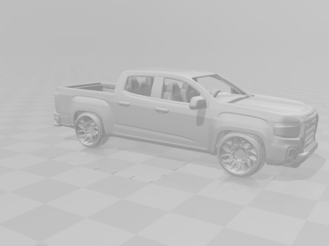 Gmc canyon 3D Принт Модель