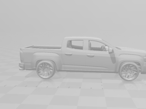 Gmc canyon 3D Принт Модель