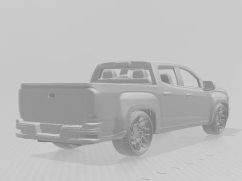 Gmc canyon 3D Принт Модель