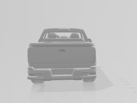 Gmc canyon 3D Принт Модель