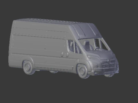 Opel movano 3D printmodel