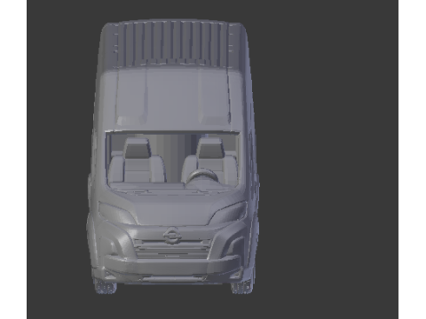Opel movano Modelo de Impressão 3D