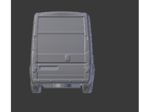 Opel movano Modelo de Impressão 3D