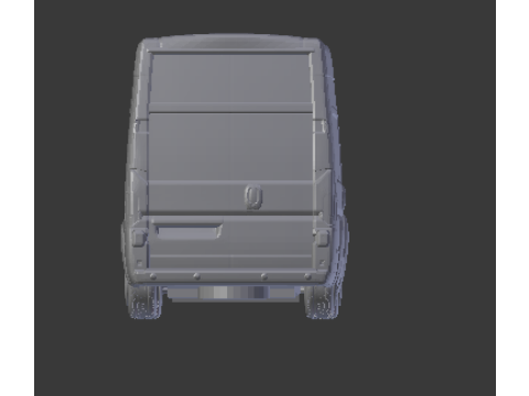 Opel movano Modelo de Impressão 3D