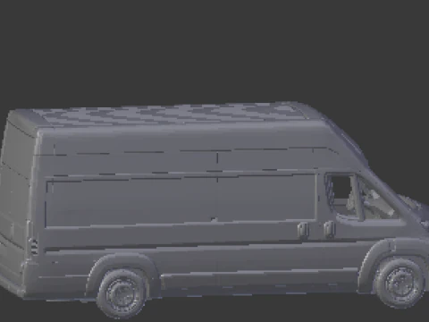 Opel movano 3D Print Model