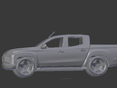 L200 custom 3D Print Model