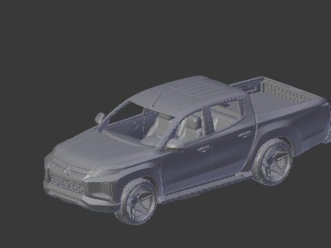 L200 custom 3D Print Model