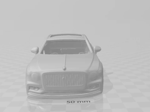 Bentley flying spur 3D Print Model