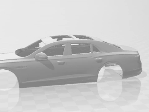 Bentley flying spur 3D Print Model