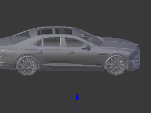 Комплект Bentley Flying Spur 3D Принт Модель