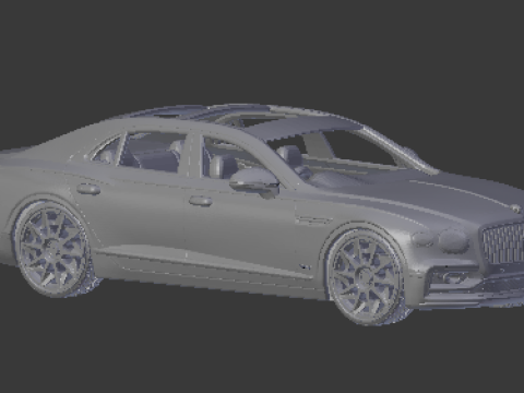 Bentley flying spur kit 3D Принт Модель
