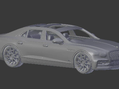 Bentley flying spur kit 3D Print Model
