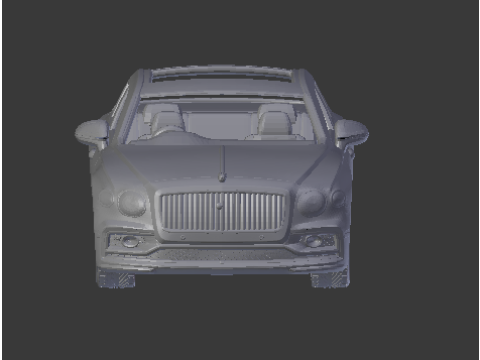 Bentley flying spur kit 3D Принт Модель