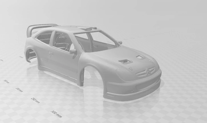 Citroen xsara rally 3D Print Model .c4d .max .obj .3ds .fbx .stl .blend 