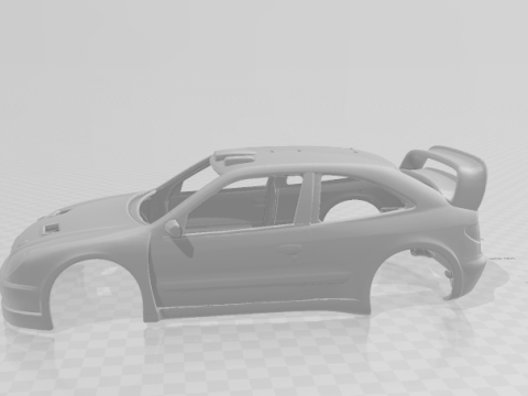 Citroen xsara rally 3D Print Model