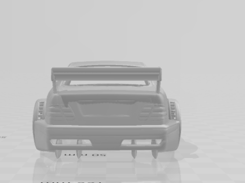 Mercedes clk dtm Modèles 3D en vedette