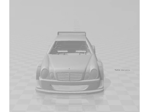 Mercedes clk dtm 3D Print Model