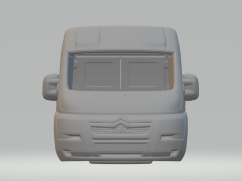 Citroen jumper Modello di stampa 3D