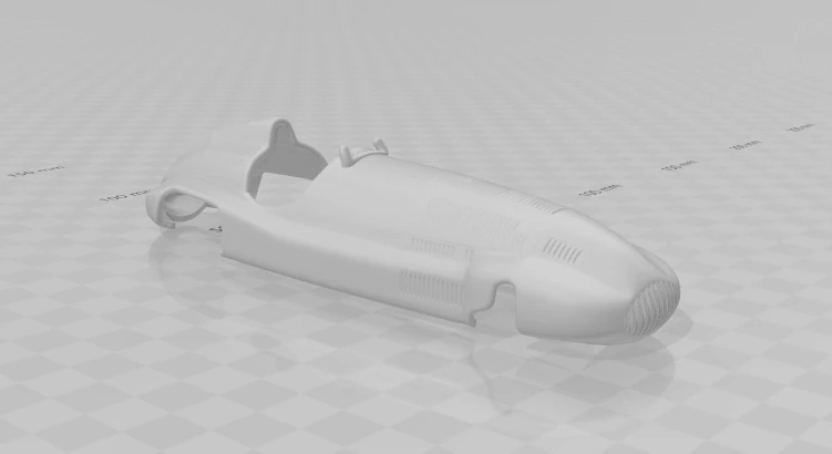 Mercedes Benz W165 Racing Car 3D Print Model .c4d .max .obj .3ds .fbx .stl .blend 