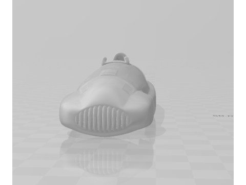 Mercedes Benz W165 Racing Car 3D Baskı Modeli