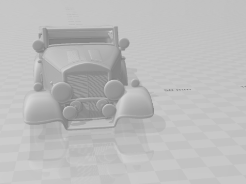 Mercedes benz w31 typ g4 Modello di stampa 3D