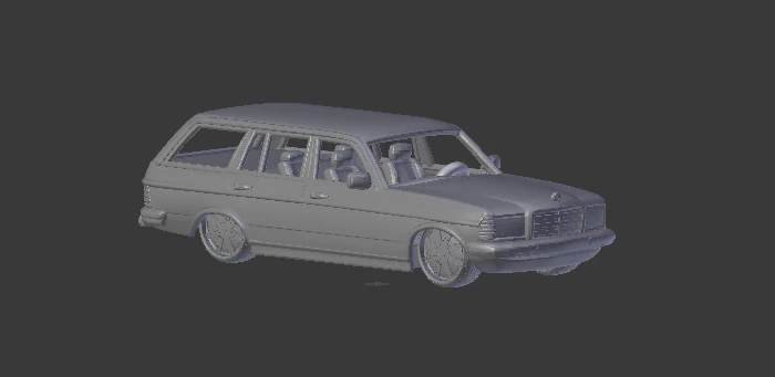 Mercedes benz e-class 3D Print Model .c4d .max .obj .3ds .fbx .stl .blend