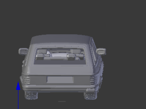 Mercedes benz e-class Modelo de Impressão 3D