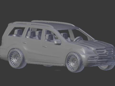Mercedes benz gl 3D Print Model